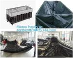 Environmental 6 Mil Drawstring Dumpster Container Liners,6Mil Drawstring Open