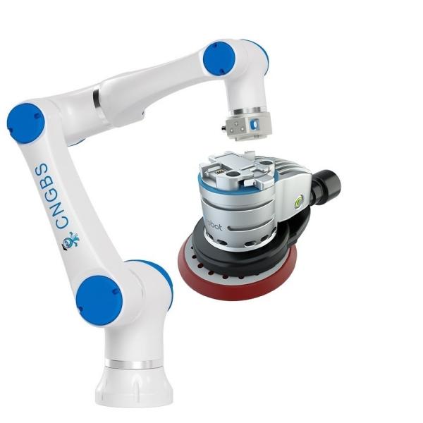 CNGBS Industrial Cobot G05 5kg Payload With Onrobot Robotic Sander For Polishing
