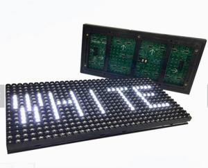 China P8mm Outdoor Monochrome LED Signs on sale