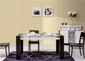 China Kitchen Dining Room Wallpaper That Looks Like Grasscloth , Sound Proof on sale