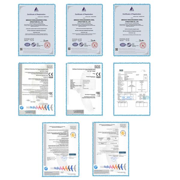 Open Layout Steel Structure Warehouse Large Span Free Design