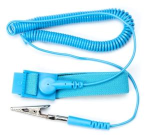 China Hypoallergenic ESD Fabric Anti Static Wrist Strap Maximum Resistance 160 Ohms on sale