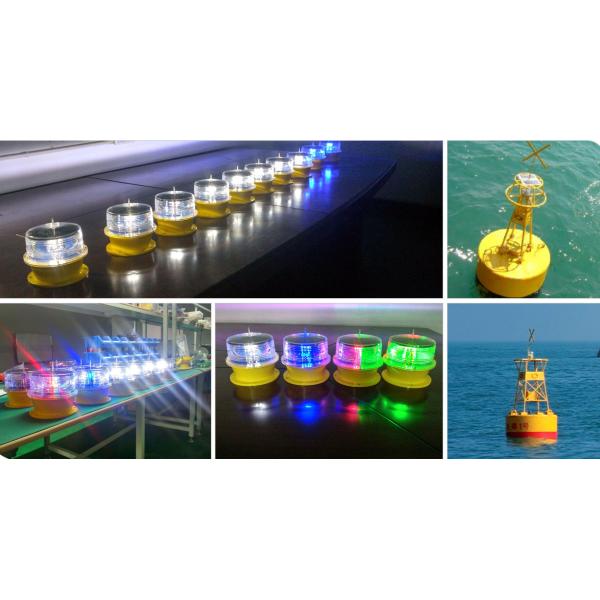 Waterproof Visibility 3.5NM Solar Power 12V Red Marine Navigation Lantern