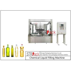 Automatic Edible Oil Rotary Monoblock Filling Capping Machine 8000bph 100ml -