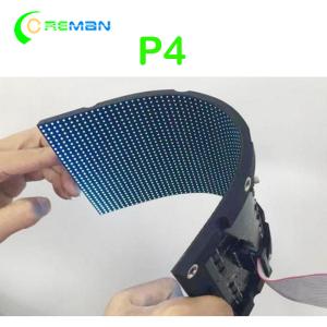 China P4 256X128 Flexible Curved SMD2121 Led Matrix Module 1R1G1B on sale