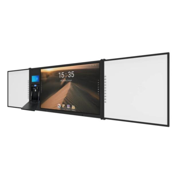 75"android Multi Finger Pen Touch 4K UHD LED Smart Blackboard Google PC Camera