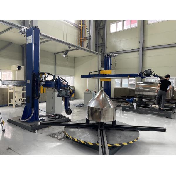 Dished Head Surface Automatic Grinding Machine Polishing Equipment