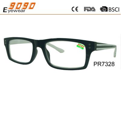 Quality Classic culling reading glasses with PC frame, spring hinge and  silver metal pins for sale