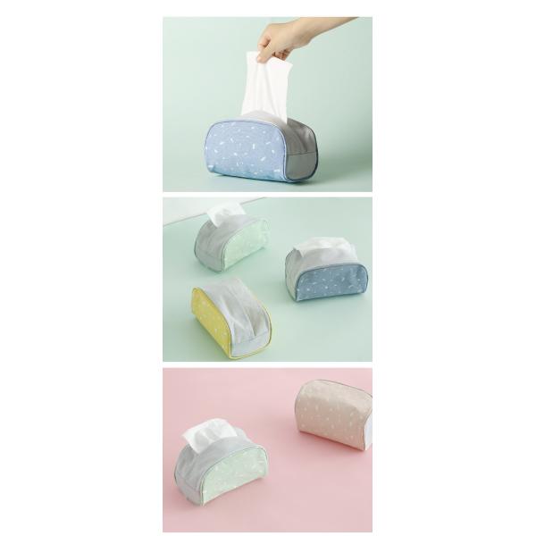Colorful Desktop Canvas Tissue Bag Tissue Box Logo Customized