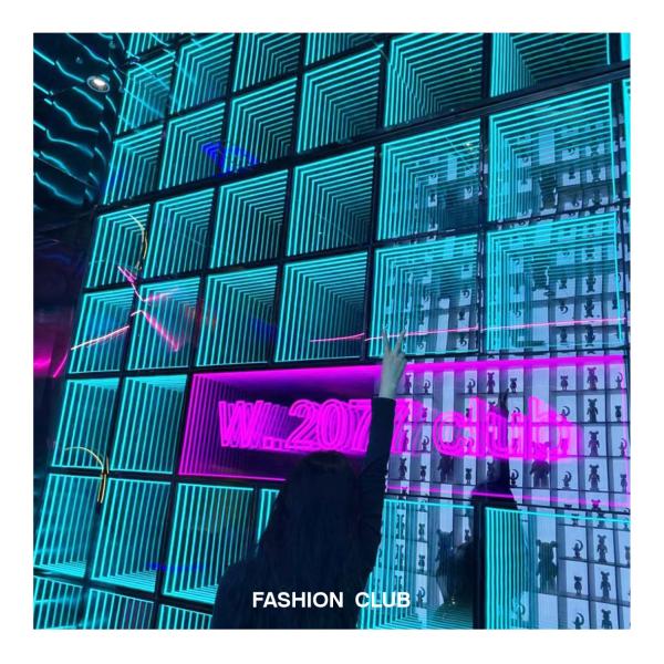 Customizable LED Neon Wall Decor Fashionable Red White Blue Purple Pink Yellow Green