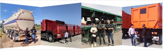 New And Used Tri-axle 40 Foot Flatbed Semi Trailer For Sale , Flat Bed Semi Trailer For Sale Factory Customization