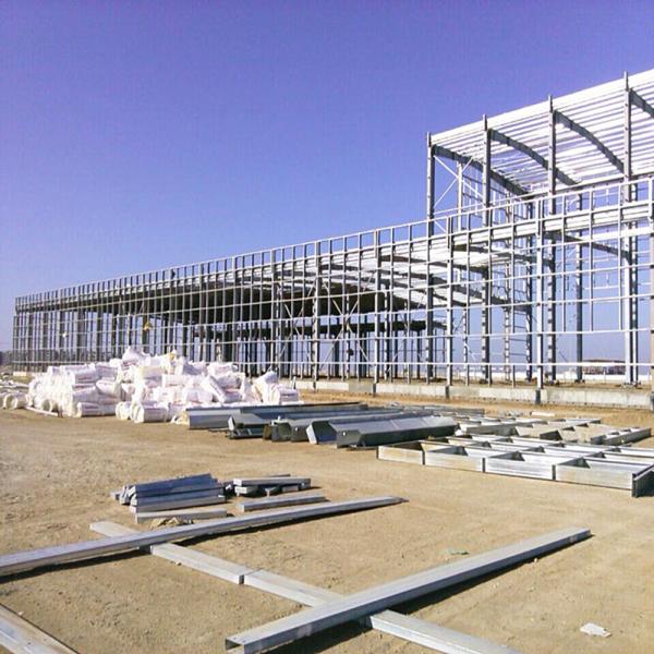 Quality Customizable Prefabricated Steel Structure Warehouse Featuring Steel Color Sheet Cladding for sale