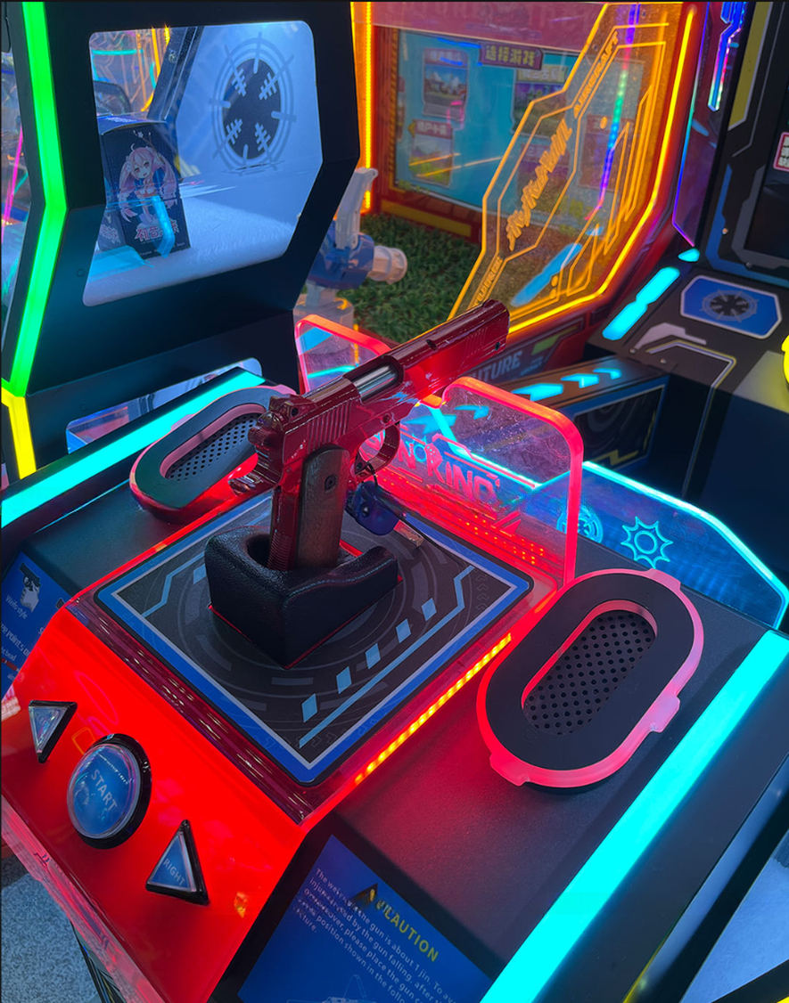 Coin Operation Fast Gunman Shooting Game Machine For Amusement Game Center