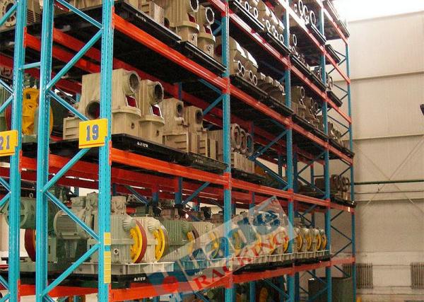 Quality Heavy Load Pallet Rack Shelving / Selective Pallet Racking 4000 mm Length for sale