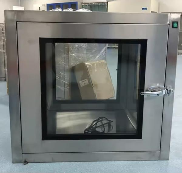 Electronic Interlock Clean Room Pass Through Box , Static Lab Industrial Pass