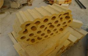China High Alumina Silicate Refractory Fire Checker Bricks / Tiles For Hot Blast Furnace on sale
