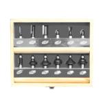 Shank 8mm 12pcs Router Bit Set Professional Woodworker Router Bit Set