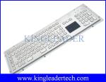 IP65 Rugged Kiosk Metal Industrial Keyboard With Touchpad Function Keys And