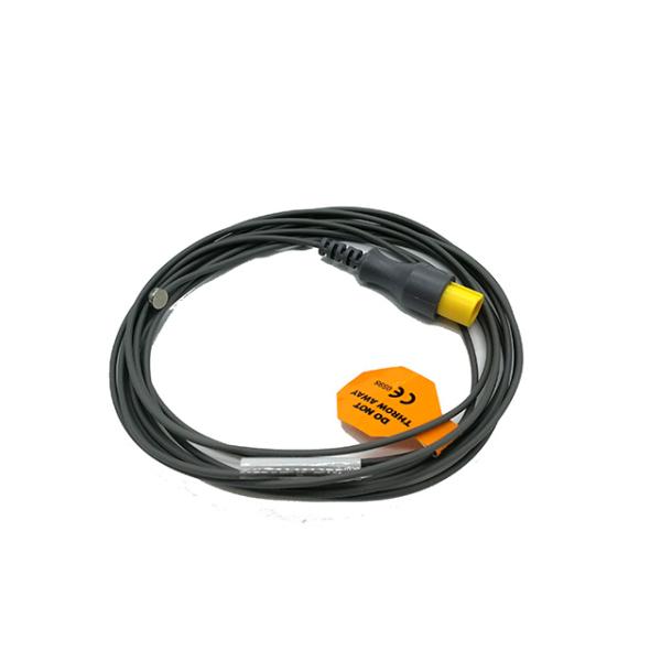 Gray Reusable 3m temperature sensor probe For Pediatric Skin