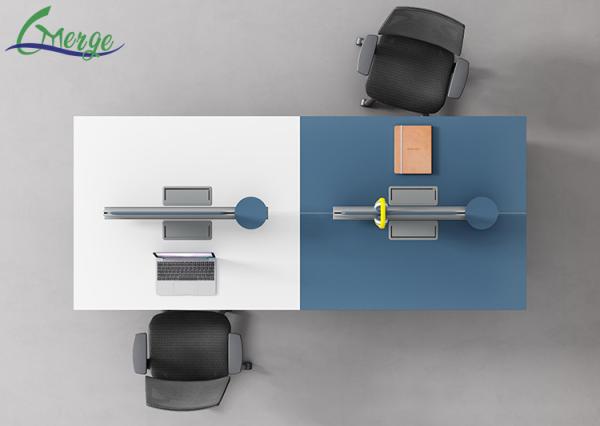 Quality 2 Shelves Open Space Workstation of Office for Collaborative Spaces for sale