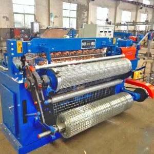 China Huayang 100m Length Weld Mesh Manufacturing Machine Alterable Frequency on sale