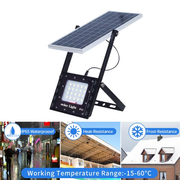 5000mA 100W Integrated Solar Street Lights Remote Control All In One RoHs