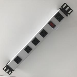 China 4 US Outlet Power Bar With Usb Ports IEC C14 Input Waterproof Switch on sale