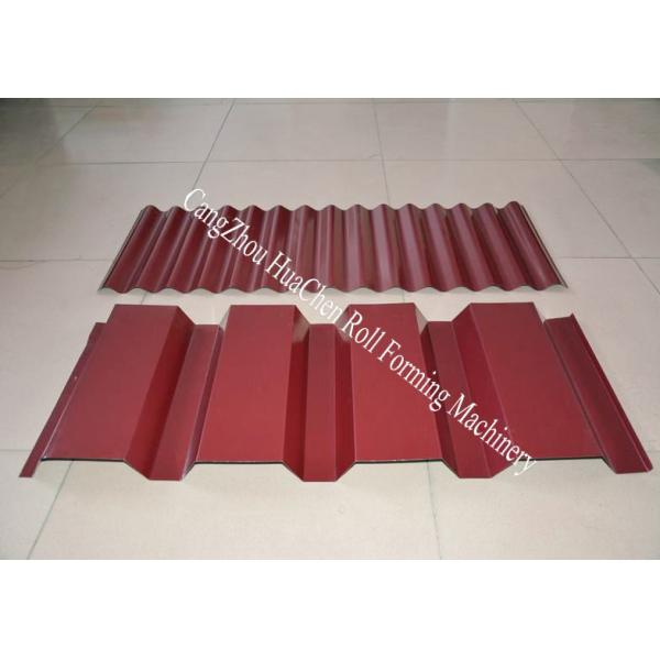 IBR Sheet Corrugated Roll Forming Equipment Roller Forming Machine PLC Control