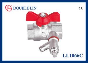 China 1/2  To 1  Brass T Handle Ball Valve DIN 259 and BS2779 on sale