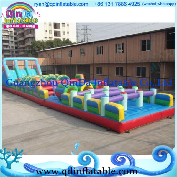 Quality inflatable tunnel game inflatable bouncer slide combo for sale