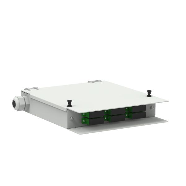 FTTX Direct 12 Cores SC APC Type Fiber Optic FTTH Terminal Box for Network Infrastructure