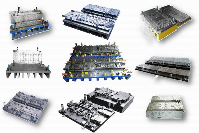 Max 4 meters long precision metal stamping dies fabricated by Sodick wire - cutting , die type : progressive