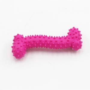 China TPR Rubber Dog Chew Bone Toy Tooth Grinding Non Toxic Environmental Protection on sale