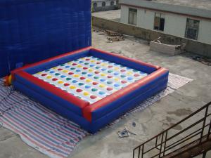 China Mega Twister For Inflatable Amusement Park , Inflatable Games For Adult on sale