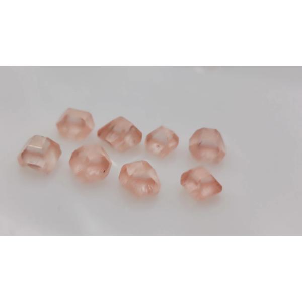 Pink cvd hpht lab diamond vvs vs pink rough diamond pink raw uncut hpht rough lab grown diamond for jewelry