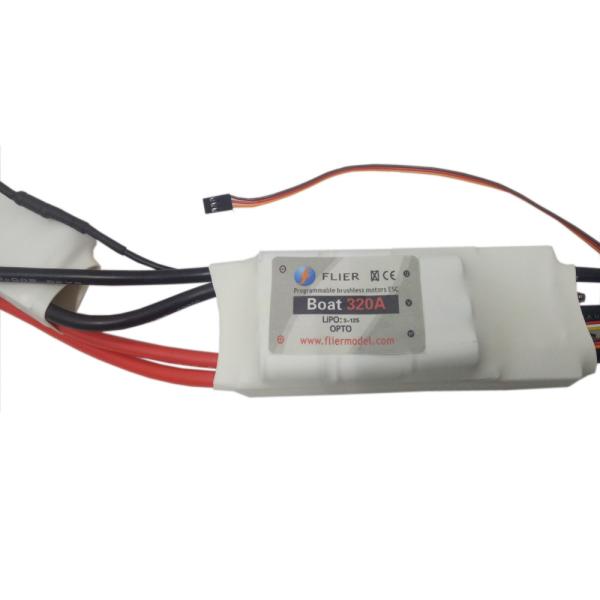 Quality Water Cooled RC Boat ESC 320Amp Brushless Speed Controller Vinyl RC Hobby Style for sale