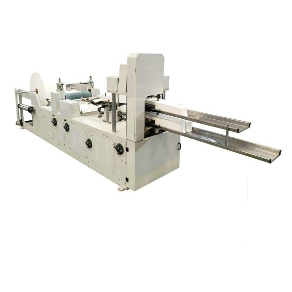 Quality Fully Automatic Napkin Folding Machine / Napkin Production Machine 1000~1500 Pieces/Min for sale