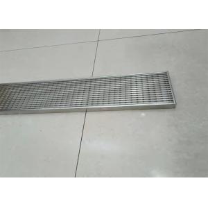 Buy cheap Food Grade 316 Stainless Steel Grating Channel Drain Wedge Wire product