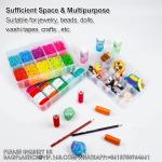 Adjustable Compartments,Stackable Storage Containers For Arts And Crafts, Toy,