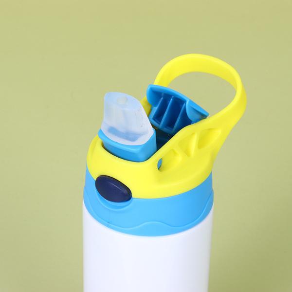 Kids Sublimation Tumbler With Lid And Straw 12 Oz Kids Sublimation Water Bottles Stainless Steel Sublimation Cups For DIY Insulated Tumbler Heat Press