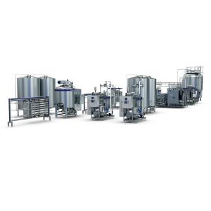 Buy cheap Multifunctional Milk Processing Line With Pasteurized Milk UHT Cream Butter product