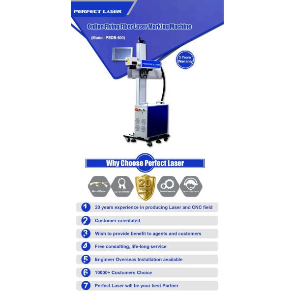 20 Watt Stainless Steel Laser Marking Machine , Laser Etching Metal Marking Machine