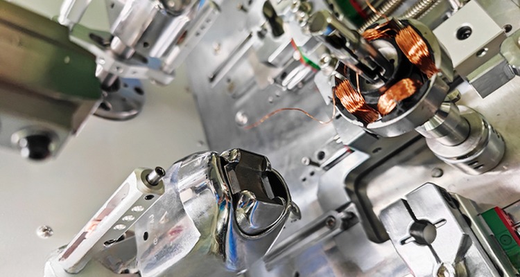 Brushless Motor Winding Machine for Stator and Flywheel Max1000rpm Flying Fork Speed