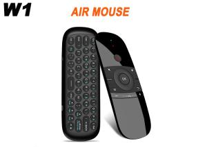 New Hot W1 Fly Air Mouse Wireless Keyboard 2.4G Rechargeble Motion Sense Mini Remote Control For Smart Android TV BOX