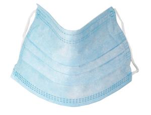Three Layers Earloop Face Mask , Disposable Breathable Dust Mask 17.5*9.5cm