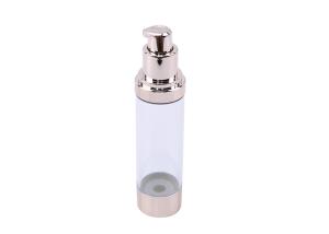Empty Transparent Airless Serum Pump Bottles Refillable And Reusable