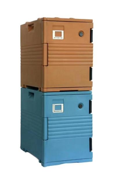 Quality 6 Layer Front Loading Insulated Food Pan Carrier 90L for sale
