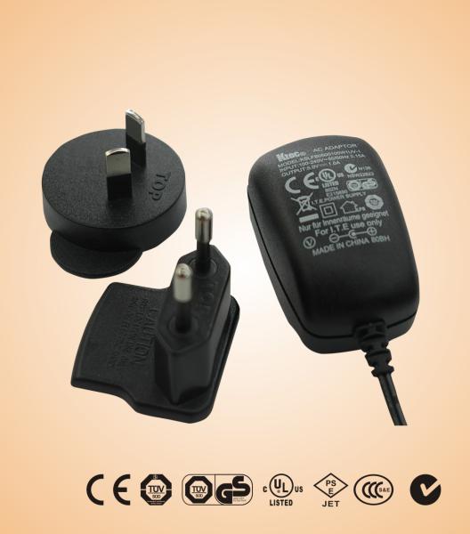 Most popular Extra Safe 2 Pin 0.15A 110v switching power adapter 5W With CE, UL,
