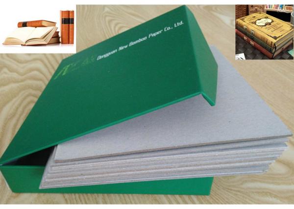 Quality Uncoated 2mm Grey Chipboard Book Binding Cardboard For Book Cover Material for sale