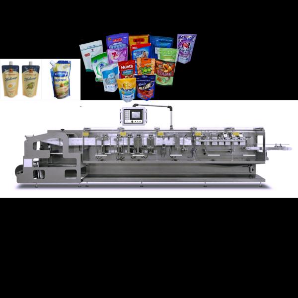 GMP Horizontal Packing Machine 17mm Doypack Pouch Filling Machine